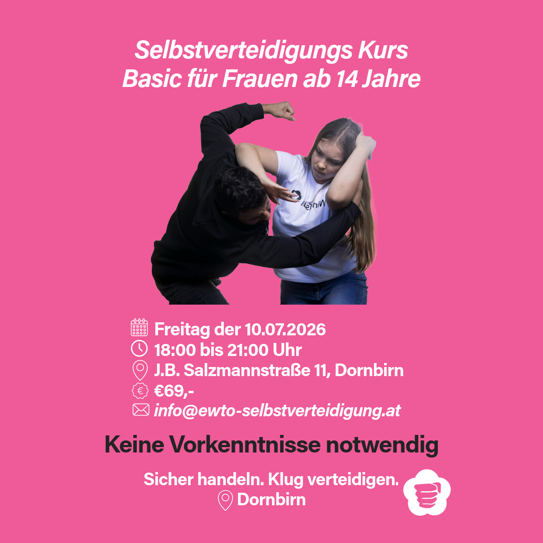 Frauen Kurs - Selbstverteidigung Basic Frauen Kurs - Selbstverteidigung Basic